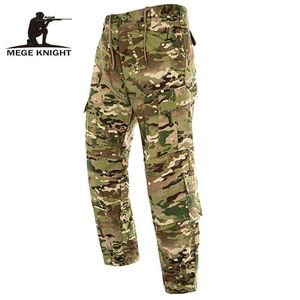 MEGE poches polyvalentes pantalon Ripstop tactique, salopette pantalon Cargo urbain vêtements pour hommes, pantalon militaire décontracté H1223