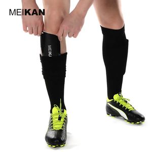 MEIKAN Football protège-tibia chaussettes avec poche pour coussinets manches de jambe soutenant le Football sportif professionnel 240104