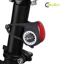 Meilan S3 Bell Bell USB Bicycle rechargeable Smart Remote Contrôle électrique Bélo