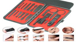 Meisha 10PCSSet Nail Clipper Tools Pedicure Manicure Scissors Cuticle Pliers Pushers Nipper Tweezer Picker Kit Nail Art Kits HE008424892