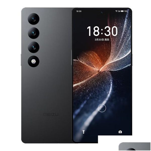 Meizu Original 20 Infinity sans bordure 5G téléphone portable intelligent 12 go de Ram 512 go Rom Snapdragon 8 Gen2 50.0Mp Nfc Android 6.79 120Hz Oled Dhfpa