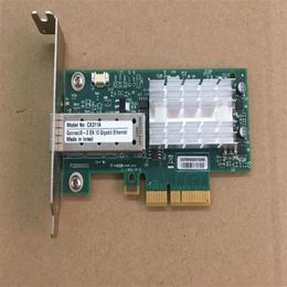 Mellanox ConnectX-3 PCIe x4 NIC 10 Gigabit 10 Go SFP Adaptateur serveur à port unique 300 W