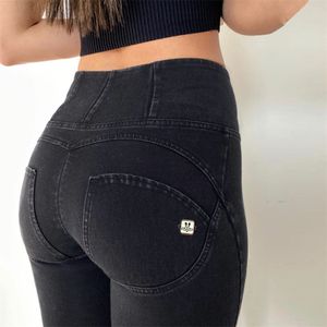 Melody high waist leggings compression shapewear for fitness women cotton spandex sports leggings extra firm