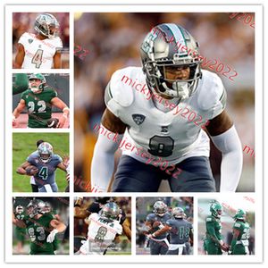 Melvin Swindle II Carson Lee Eastern Michigan Jersey personnalisé cousu pour hommes Carter Evans Isaac Smith Cameron Smith Eastern Michigan Eagles Maillots de football