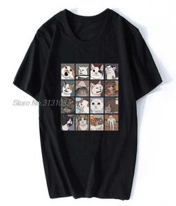 Meme Cats 20 T -shirt mannen Verjaardagsgeschenken Korte mouwen Funny Summer Men Cotton T -shirt Hip Hop Tees Harajuku Streetwear X06216491167
