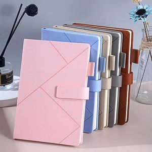 Memo Pad Journal Notebook 100 feuilles Papier AART Portfolio A5 Planner Couverture Business Notepad Design Compte Livre Office Accessoire