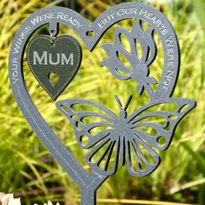 Memorial Gift Butterfly Ornament-Tuin Plaque Weerbestendig En Decor Yard Garden Home Decoration Outdoor Garten Party Favor219K