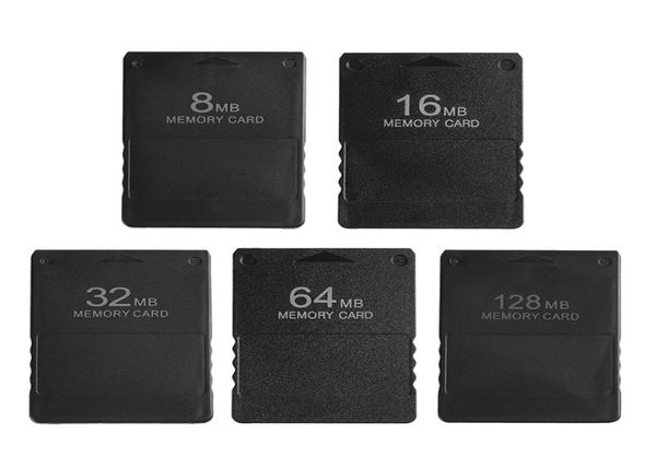 Carte mémoire 8M16M32M64M128M CARTE MÉMOIRE SAUVERS MODULE DE DONNÉES DE DONNÉES DE JEU POUR SONY PS2 PlayStation8443389