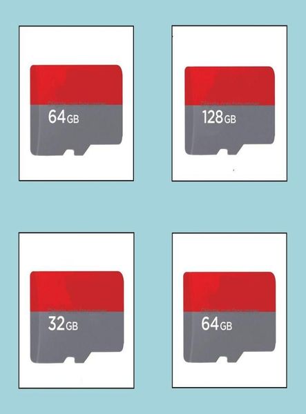 Accessoires de carte mémoire flambant neuf 100 capacité réelle 4Gb 8Gb 16Gb 32Bg 64Gb 128Gb 256Gb carte mémoire Tf Class10 haute vitesse Q Fansum6366598