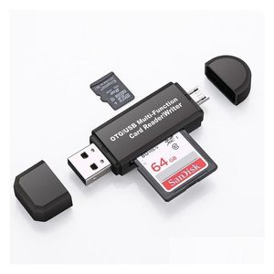 Geheugenkaartlezers 2 in 1 OTG/USB MTI-functie Reader/Writer voor pc slim