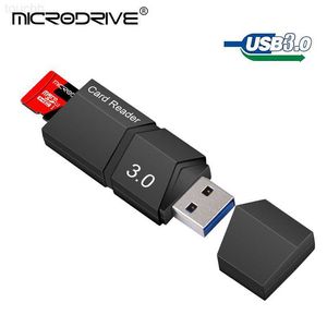 Lecteurs de cartes mémoire Haute vitesse USB 3.0 carte micro sd micro sd mini TF lecteur de carte qualité supérieure usb3.0 lecteur de carte mémoire L230916