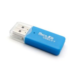 Lecteurs de cartes mémoire TF Carte en métal Shell USB Reader pratique 780980