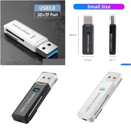 Geheugenkaartlezers Tf Sd Reader Usb 3.0 Cardreader Micro To Adaper Smart Lector De Tarjetas Laptop Drop Delivery Computers Networki Dhkcr