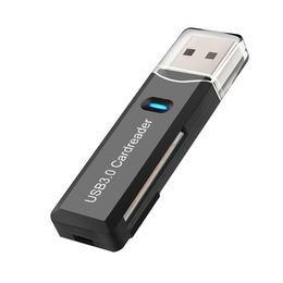 Geheugenkaartlezers Tf Sd Reader Usb 3.0 Cardreader Micro To Adaper Smart Lector De Tarjetas Laptop Drop Delivery Computers Networki Dh64P