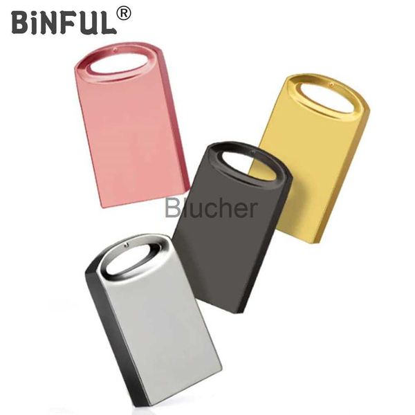 Tarjetas de memoria USB Stick BiNFUL Unidad flash usb portátil Impermeable USB 20 pen drive 1GB4GB8GB16GB32GB64G Capacidad práctica pendrive Envío gratis x0720