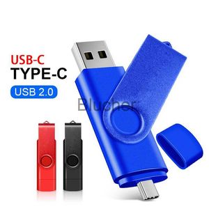 Tarjetas de memoria USB Stick New Pendrive USB 20 Flash Drive OTG Free TYPEC Adaptadores Custom Memory Stick 64GB Business Gift U Disk 32GB x0720