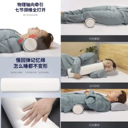 MEMORIA Almohada de algodón Capacañas Protección con el cuello de la columna Lumbar Maternidad almohada para almohadas ortopédicas para dormir Protección contra el cuello