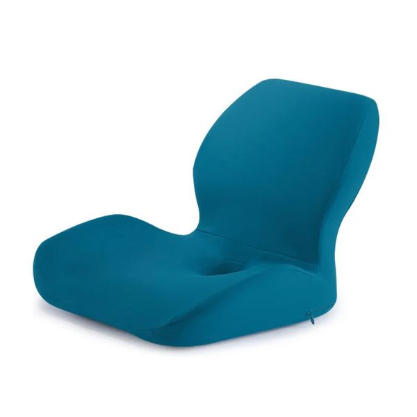 Coussin de siège en mousse à mémoire de forme, oreiller orthopédique, Coccyx, Support de chaise de bureau, taille, dos de voiture, coussin de hanche pour étudiant 240223