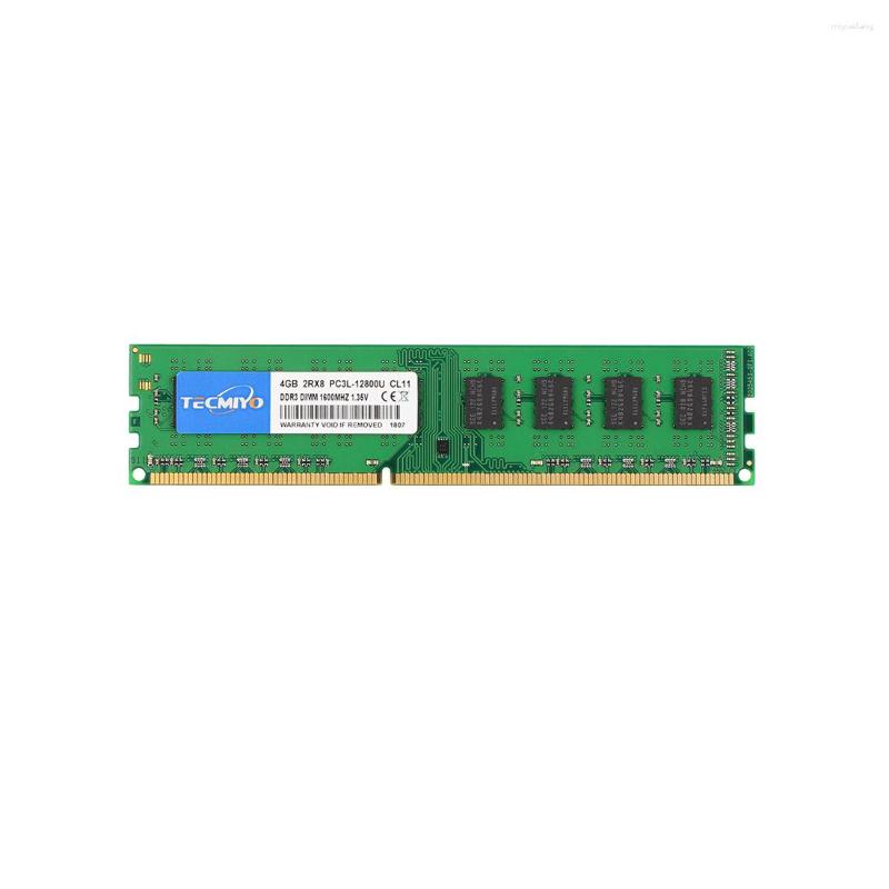 メモリ RAM 4 ギガバイト DDR3L 1600MHz UDIMM PC3L-12800U 1.35V CL11 2RX8 インテル AMD デスクトップコンピュータ用