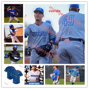 Memphis Tigers Baseball Jersey Landon Gartman Dalton Fowler Blake Wimberley Dalton Kendrick Jacob Gilmore Logan Kohler Memphis Jerseys Custom Stitched Mens Youth