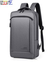 Men 156 inch Laptop Backpack Externe USB -oplaadcomputer Backpacks Waterdichte reistas voor unisex Hoogwaardige kwaliteit4200824