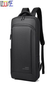 Men 156inch Laptop Backpack Externe USB -oplaadcomputer Backpacks Waterdichte reistas voor unisex Fashion5242412