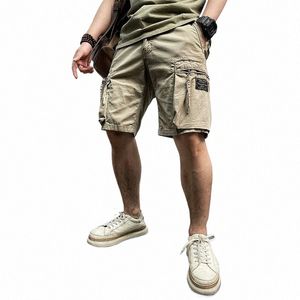 Hommes 2022 Été Brand New Casual Vintage Classic Pockets Camoue Cargo Shorts Hommes Outwear Fi Twill Cott Shorts Hommes u4f7 #