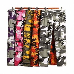 Men 2023 Hip Hop Camo Streetwear Tactical Cargo Multi Pockets Work Baggy Fi Pantal