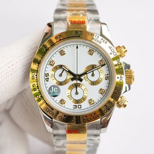 Heren 2024 Designer horloge voor heren Hoge kwaliteit horloges sport 40 mm automatisch uurwerk waterdicht Keramische ring Saffier Design Montres Armbanduhr geschenken Koppels