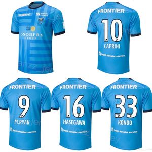 Heren 23-24 J1 League Soccer Yokohama 31 Marcelo Ryan Jerseys Club Team 33 Tomoki Kondo 26 Kotaro Hayashi 50 Keijiro Ogawa 20 Shion Inoue Voetbalshirt Kits Uniform