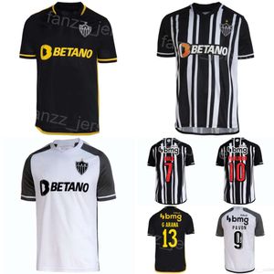 Hommes 23-24 Football Atletico Mineiro 17 Igor Gomes Jerseys Club Team 15 Matias Zaracho 26 Renzo Saravia 9 Cristian Pavon 13 ARANA 8 EDENILSON Maillots de football Kits Uniforme