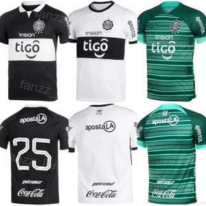 Men 23-24 Soccer Olimpia 7 Hugo Fernandez Jerseys Club Team 9 Facundo Bruera 25 Walter Gonzalez 29 Victor Salazar 3 Alejandro Silva Football Shirt Kits Uniform Sport