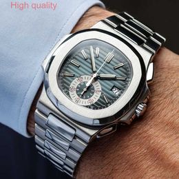 Men 7a Luxury Automatic mécanical Watch for Innewless Steel Band Business Sapphire Solid Clasp Président pour hommes Regrés