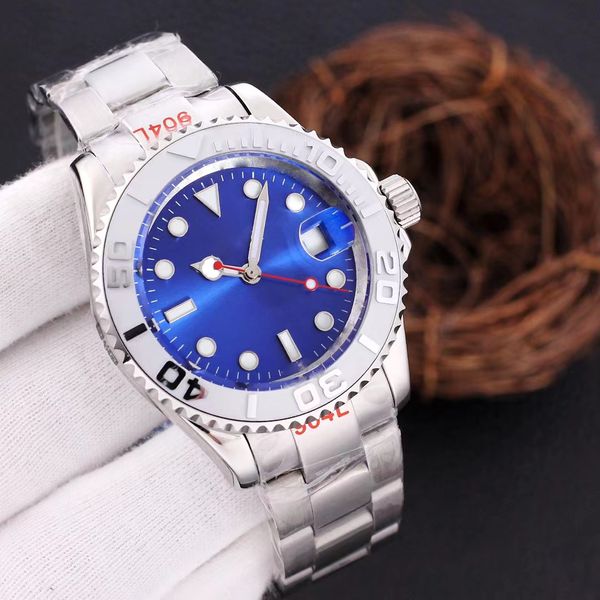 Hommes aaaa qualité montre 42mm bracelet en acier inoxydable mouvement automatique mécanique en acier inoxydable homme montres maître mâle montre-bracelet montres montre de luxe