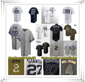 Camiseta de béisbol personalizada Babe Ruth Mantle Isiah Kiner-Falefa Willie Calhoun José Treviño Kyle Higashioka Jake Bauers Clarke Schmidt Josh Donaldson YANKEES Pettitte