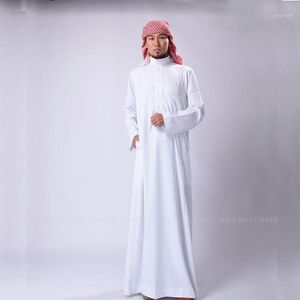 Hommes Abaya arabie saoudite traditionnel musulman longues Robes robe Jubba Thobe arabe Blouse robe islamique vêtements3420