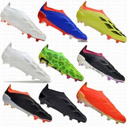 Hommes adultes marque Phantom GX Elite DF Link FG Soccer Chaussures imperméables extérieurs Poincer Clay Football Match Training Chaussages Sports Sneakers Sports