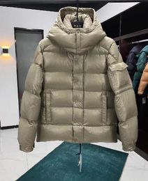 Men and Women Classic Down Down Winter Puffer Jackets Double Letters Diseñador Parka Mujeres Agrupación casual Unisex