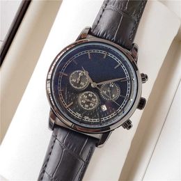 Hommes et femmes montres de créateurs de luxe mode bracelet de montre en cuir mouvement à Quartz horloge Date loisirs montre-bracelet