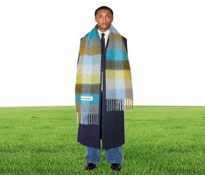 Écharpe en cachemire de Style général pour hommes et femmes, couverture de styliste, automne-hiver 2022, Plaid coloré 039s, 1111084