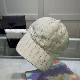 Hommes et femmes casquette de Baseball réglable décontracté impression Style américain coton marée marque chapeau de soleil neutre couleur unie pare-soleil chapeaux bb