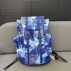 Hombres y mujeres mochilas elegantes con cremallera clásica de flores viejas con cremallera abierta y cerrada mochila de cuero de lona