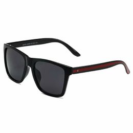 Lunettes de soleil pour hommes et femmes, belles lunettes de soleil anti-ultraviolets à impression senior, populaires ins