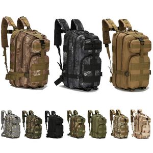 Hombres Ejército Mochila táctica militar 3P Softback Mochila impermeable al aire libre Senderismo Camping Bolsas de caza Mochila militar 240112