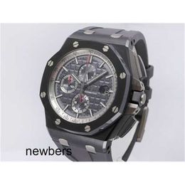 Men Audemar Pigue Watch Royal Oak Automatic Movement APF Factory Chronograph 26405ce Ein