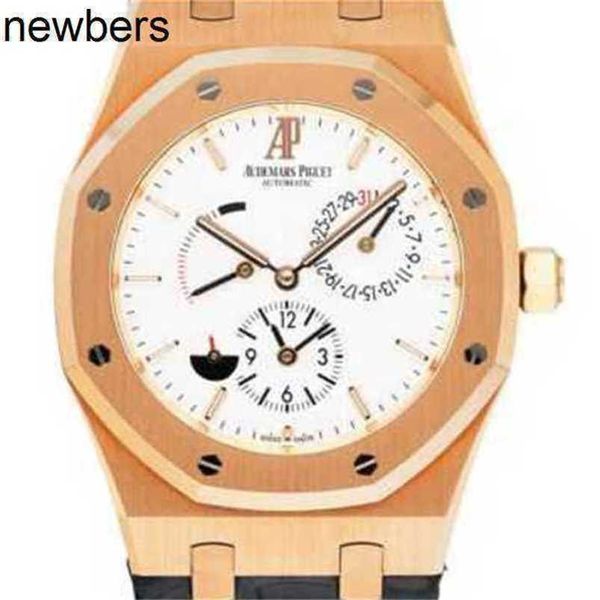 Hommes audempigut luxe APS Factory Watch Swiss Movement Epic Royal Oak 26120or Double Time Watch Box Paperc1w8