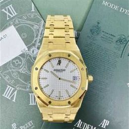 Men Audempigut Watch Pigue APF Factory Royals Oaks Jumbo Ultra Dun Gold 15202ba OO.0944BA.01A3W1