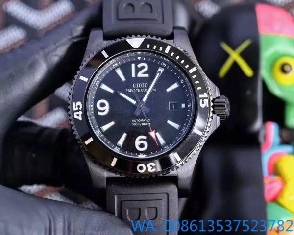 Montre mécanique automatique pour hommes, bleu, noir, céramique, caoutchouc, miroir bleu, haute qualité, Yupoo, vente chaude, montres de sport pour hommes, vente en gros, livraison gratuite, montres AAA