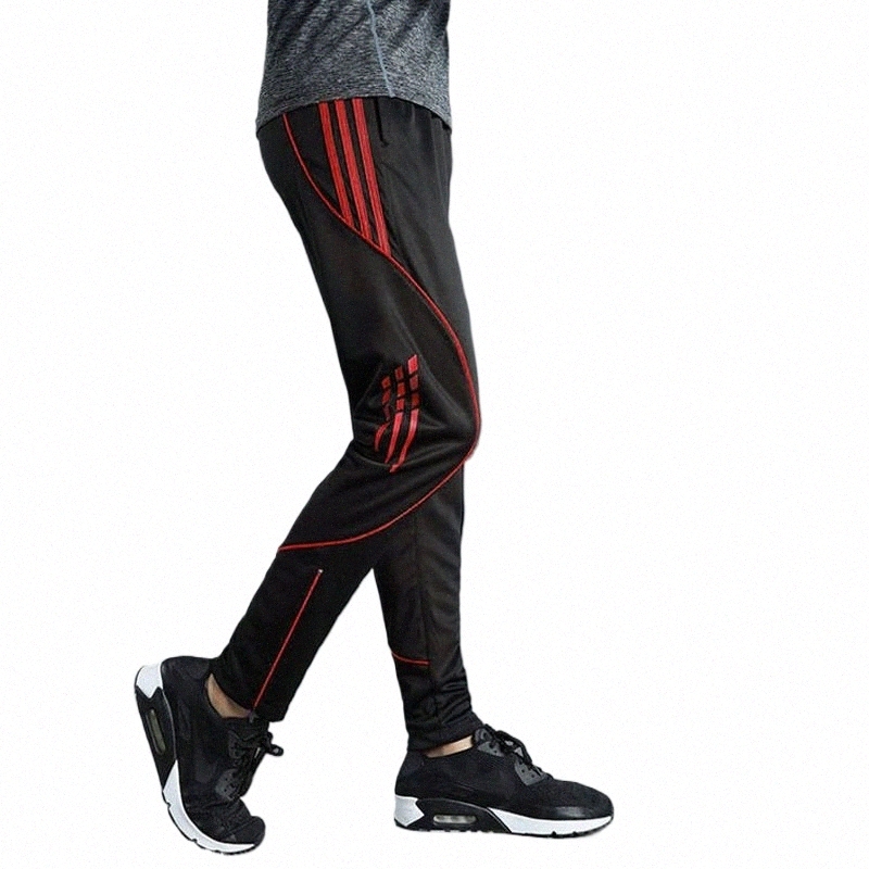 men Autumn New Casual Sports Pants Print Pockets Elastic Waist Loose Quick Drying Fitn Running Basketball Training Trousers i6RM#