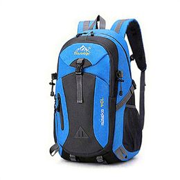 Hommes sac à dos nouveau Nylon imperméable décontracté en plein air voyage sac à dos dames randonnée Camping alpinisme sac jeunesse sac de sport a150